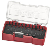Teng Tools 12 Piece 1/4 Inch Drive Hex, Torx, Pozi, ROB Impact Screwdriver Bit Set - TJ1413