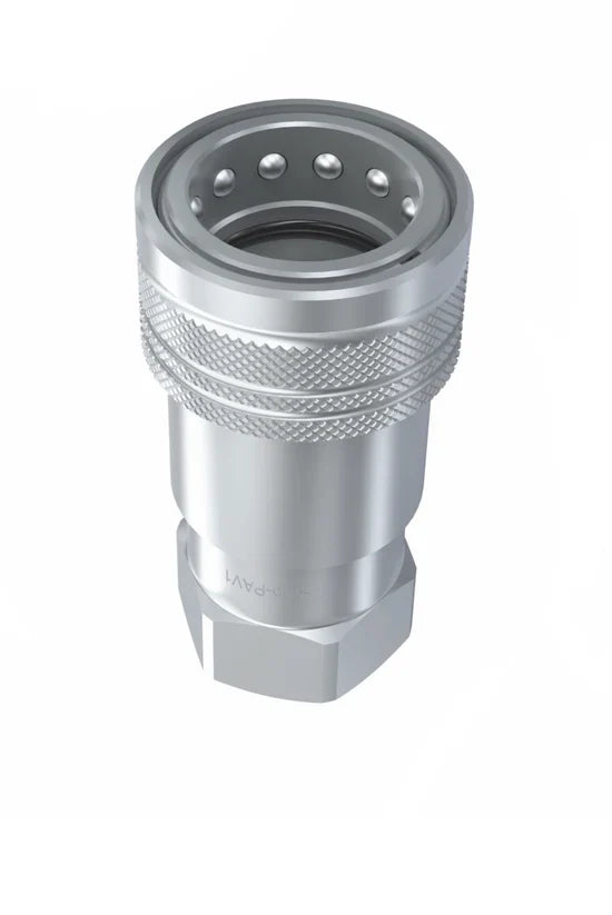 ANV-04-06C-SAE | ISO A 1/4" Coupling Body X 3/8" SAE Threads
