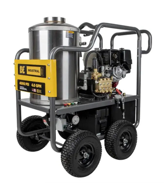 BE 4GPM@4000psi Hot Pressure Washer GX390 HW4013HC