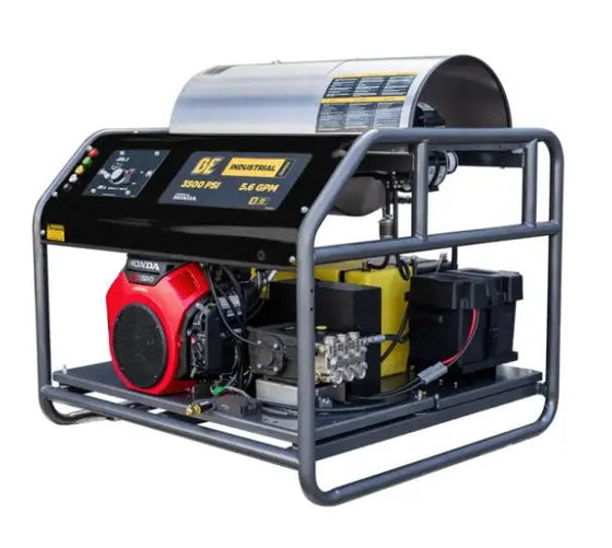 BE 5.6GPM@3500psi Hot Super Skid Pressure Washer HW3524HG12V
