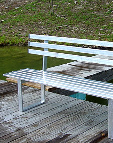 6' Bench Powder Coated - 4901-6 product image