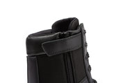 Botas Pro Black Men's 8 inch Side Zipper Military Tactical Boots BP703