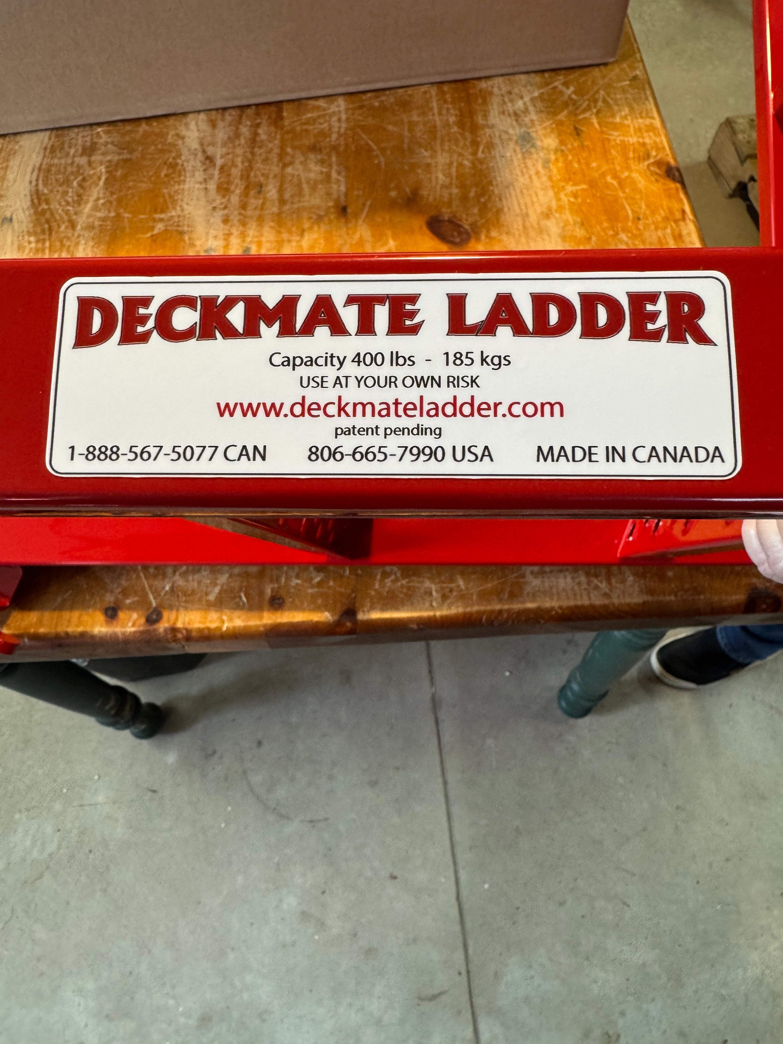 Deckmate RDM-5 Rub Rail Folding Ladder
