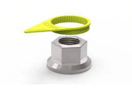 High Heat Loose Wheel Nut Indicator, 33mm, ORANGE | QTY 100