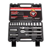 Cougar Pro Socket Wrench Box Set 18 Pieces 3/8" Drive Metric A36