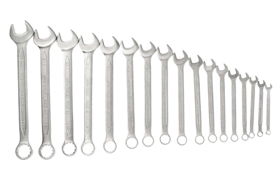 Teng Tools 17 Piece 12 Point Metric Combination Wrench Set (6MM - 22MM) - 6517