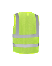 Kiwi High Visibility ANSI/ISEA 107-2020, Type R, Class 2 Dual Band Neon Safety Vest [70300]