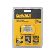 DEWALT DWHT81424 Headlamp for Jobsite, 200 Lumen
