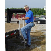 Drop Deck with Upright Storage Rack - 6400 product image