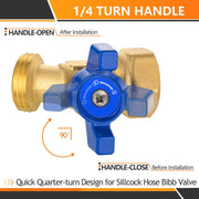 3/4" FNPT X 3/4" GHT Spigot, Hose Bibb Valve