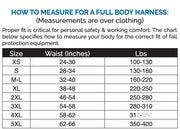 Full Body Harness w/ 3 D-Rings | 96305/6