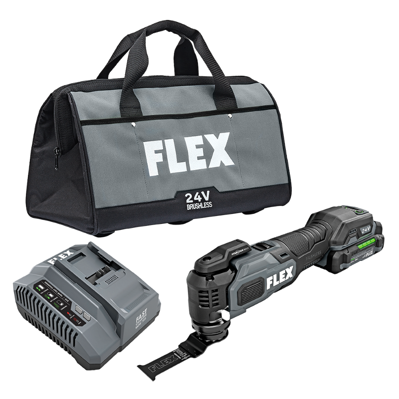 FLEX FX4111-1A 24V Oscillating Multi-Tool Kit
