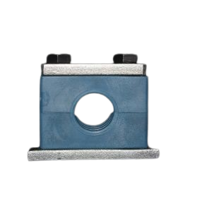 CP4-50.8-CS-RNA | CP4 Heavy, 50.8 mm, 2" Tube, carbon steel rail nut assembly, consists of: polypropylene cushion set, cover plate, metric bolts, rail nuts and rail nut o-rings