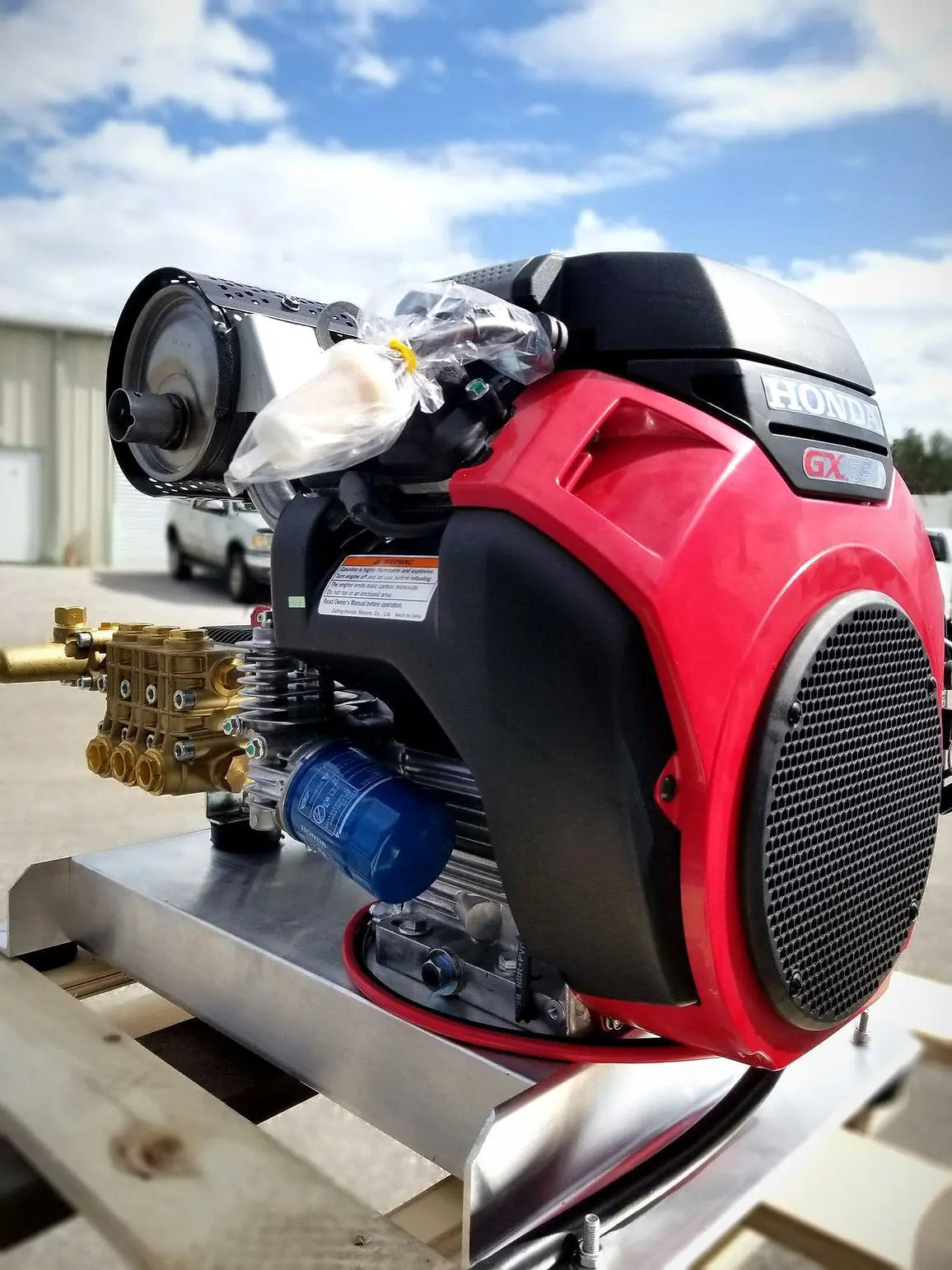 Honda GX690 8GPM@3500psi Gear Drive Cat Pump