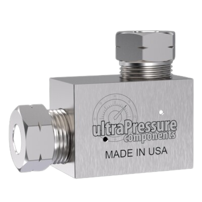 5504-4H4H | 1/4" HP Female Elbow 90, Stainless Steel - 60K psi