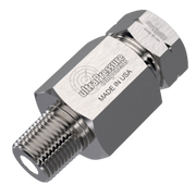 5406-9H4N | 9/16" HP Female x 3/8" Male NPT, Stainless Steel - 15K psi