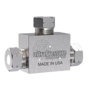 5605-6H | 3/8" HP Female Tee, Stainless Steel - 60K psi