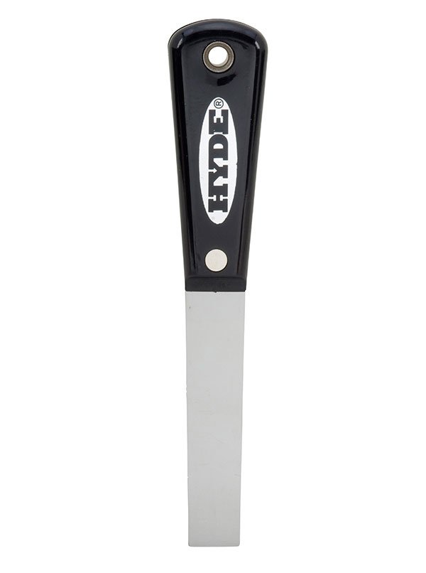 Hyde Tools 02005 Black & Silver® 3/4” Flexible Putty Knife/Scraper