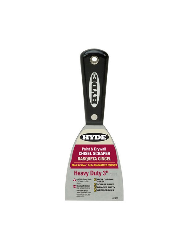 Hyde Tools 02352 Black & Silver® SuperFlexx™ Joint Knife, 3”