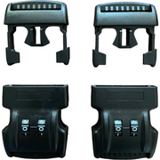 1.5" Plastic Combination Locking Side Release Buckle | 2 PACK