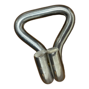 2" Stainless Steel Double "J" Hooks | 4 PACK