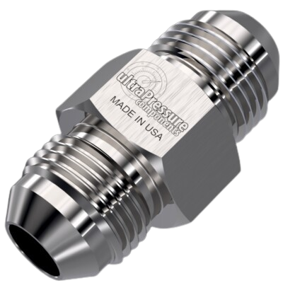 5404-4J4J | 1/4" Male JIC x 1/4" Male JIC, Stainless Steel - 10K psi