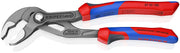 KNIPEX 87 02 180 Cobra 7 1/4" High-Tech Water Pump Pliers with KNIPEXTEND Comfort Grips