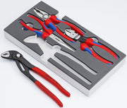 Knipex Basic Pliers Set In Foam Tray 5 Pieces 00 20 01 V15