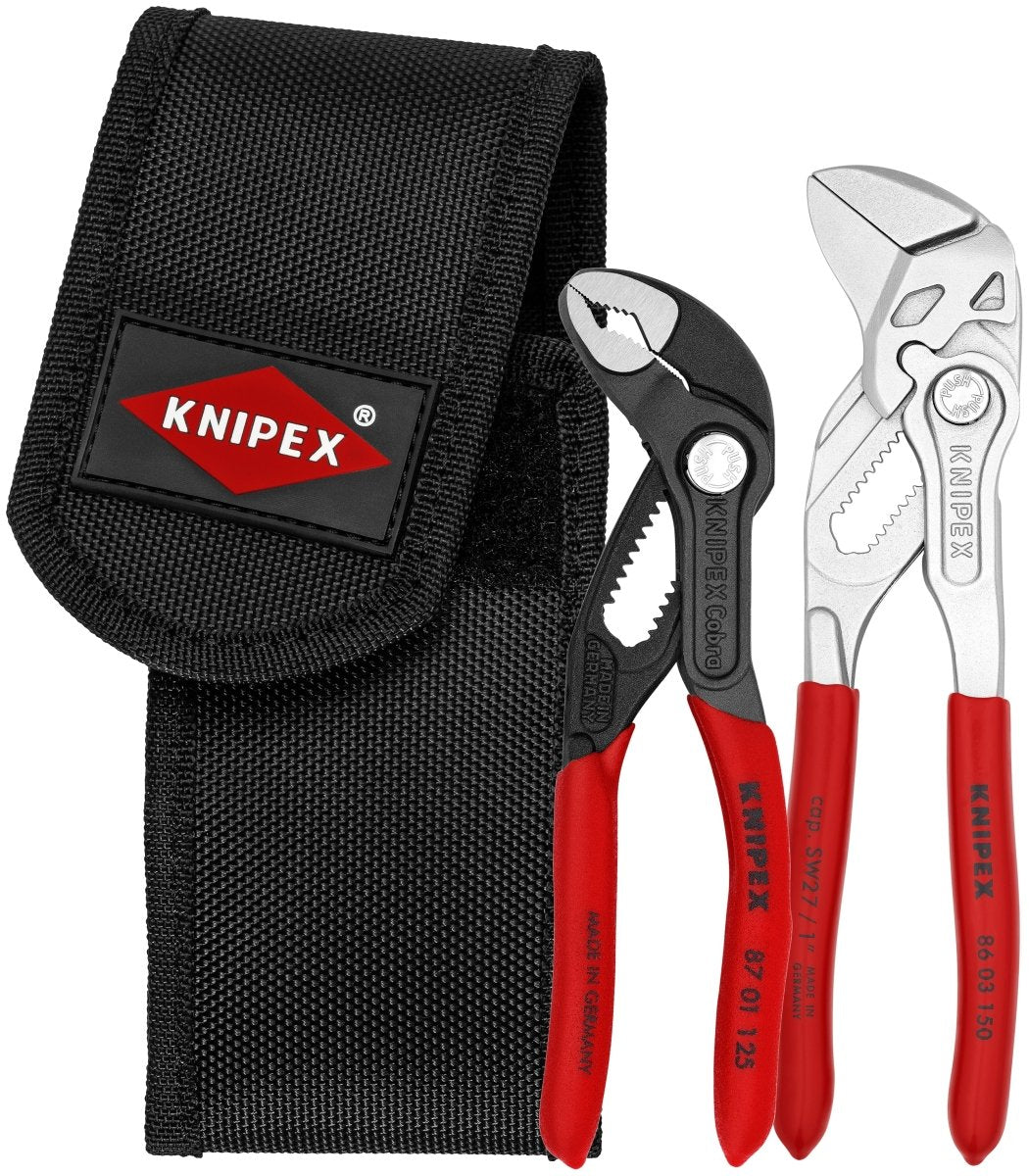Knipex Cobra® Mini Pliers Set With Pouch 2 Piece 00 20 72 V01