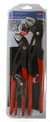 Knipex Cobra® Water Pump Pliers Set With Pouch 3 Piece 9K 00 80 122 US