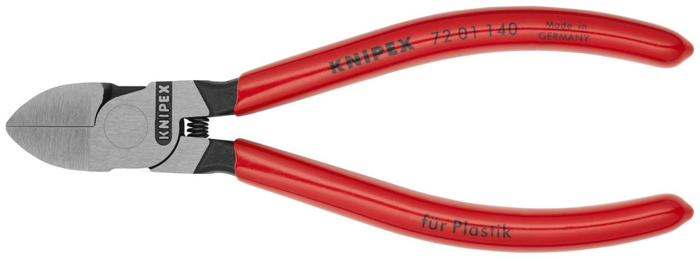 Knipex Diagonal Cutters 5 1/2" 72 01 140