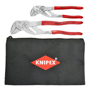 Knipex Pliers Wrench Set With Keeper Pouch 2 Pieces 9K 00 80 109 US