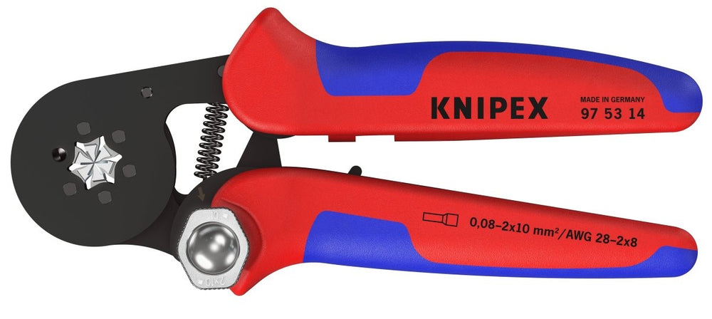 Knipex Self Adjusting Crimping Pliers 7 1/4" 97 53 14