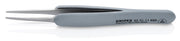 Knipex Stainless Steel Blunt End Tips Precision Tweezers ESD 4" 92 21 11 ESD