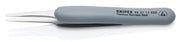Knipex Stainless Steel Blunt End Tips Precision Tweezers ESD 4" 92 21 11 ESD