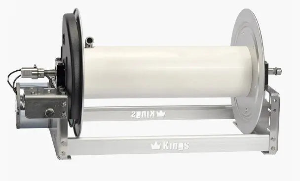 Kings 22" Electric Reel, Aluminum, 1/2" Manifold KR1A22E