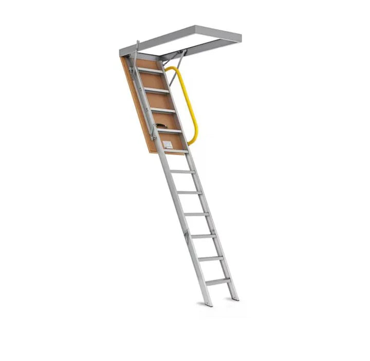 Little Giant Safety 22-1/2 Inch x 4-1/2 Ft Type IAA Aluminum Attic Ladder with Insulation