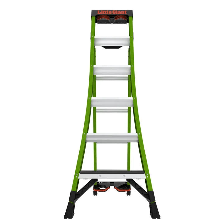 Little Giant Safety King Kombo 3-in-1 All-Access Combination Ladder 6' Type 1A Fiberglass