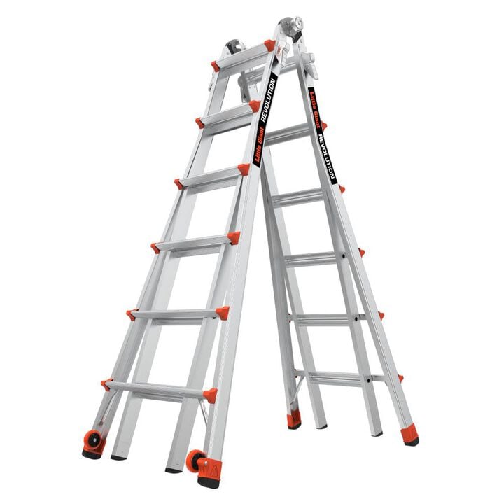 Little Giant Safety Revolution 2.0 Model 26 ANSI Type IA 300 lb Multi Position Ladder
