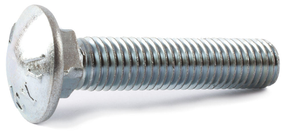 7/16-14 x 1 1/2 Grade 5 Carriage Bolt – Zinc Plated