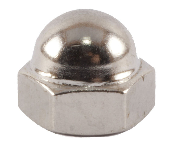 6-32 Cap Nut Nickel