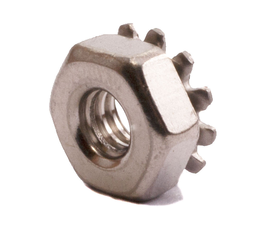 6-32 18-8 Stainless Steel Keps (Machine Screw Hex) Nut