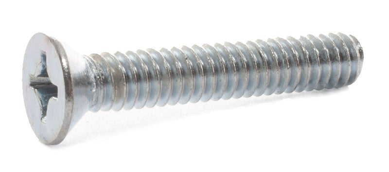 2-56 x 3/8 Phillips Flat Machine Screw – Zinc
