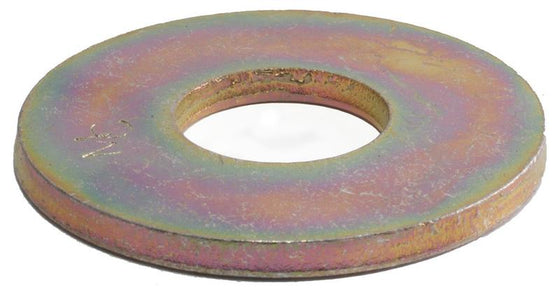 1 1/4 Grade 8 USS Flat Washer – Yellow Zinc Plated