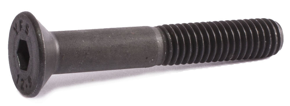 M12-1.75 x 35 12.9 Flat Socket Cap Screw DIN 7991 – Black Oxide