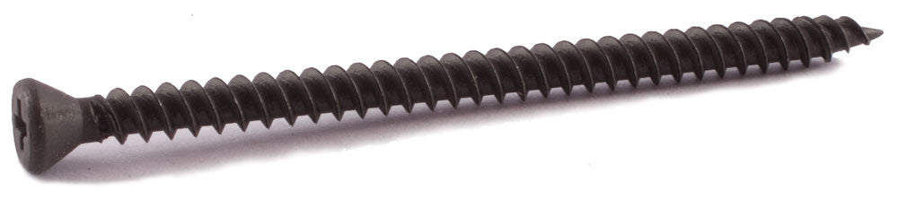 6 x 1 5/8 Phillips Trim Sharp Point Drywall Screws - Carton – Phosphate (5000)