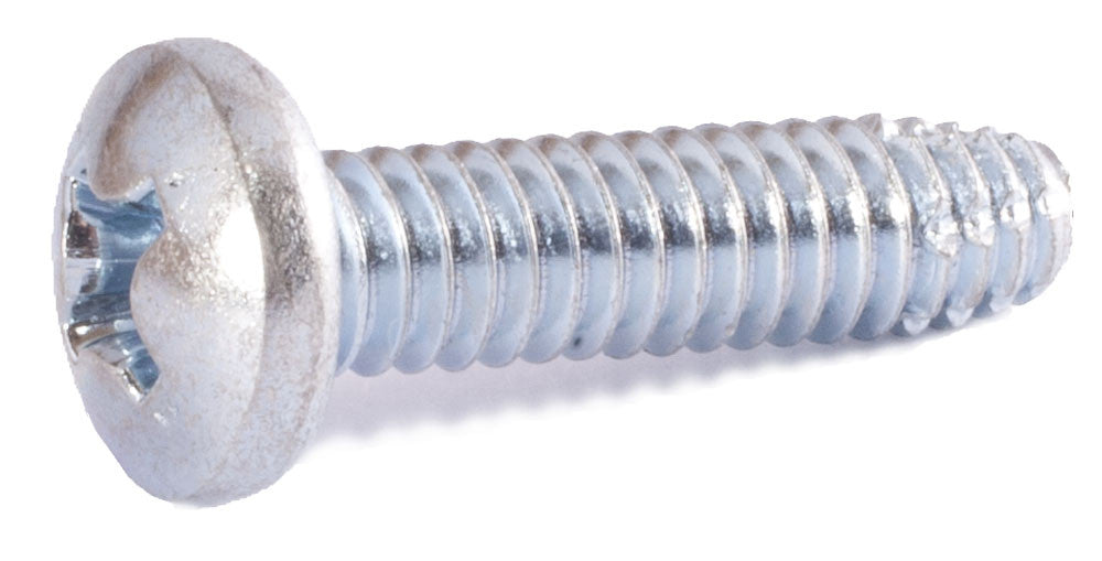 4-40 x 1/4 Phillips Pan Machine Screw Type F – Zinc Plated