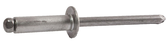 ABS 8-16 1 1/4 (.876-1.000) x 1.225 Button Head Aluminum 5056 Rivet / Steel Mandrel - Package (100)
