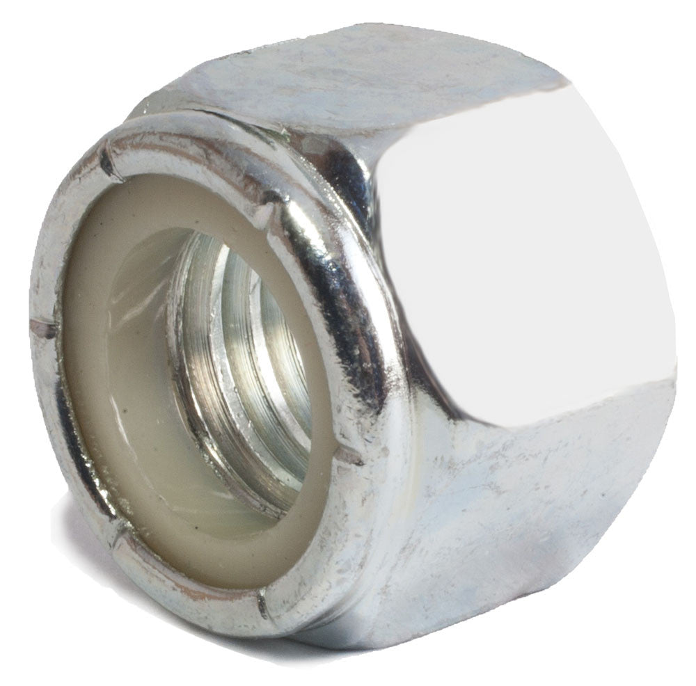 3/4-10 Nylon Insert Locknut Zinc Plated