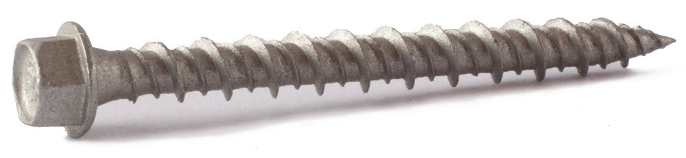 10 x 3 Hex Washer Head Pole Gripper Screw Hi-Low Thread T17 Strong-Shield™